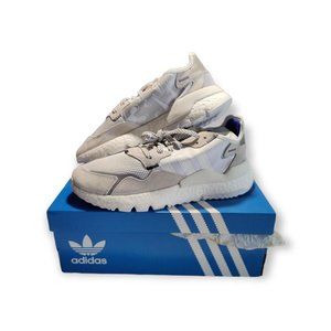 Adidas Nite Jogger 3M Cloud White Mens 10 EE5885